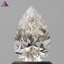 0.93 Carat J-SI2 Pear Shaped Natural Diamond